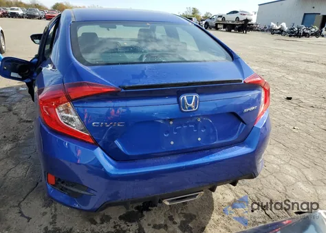 2020 Honda Civic Sport from USA, damaged, VIN 2HGFC2F89LH601919
